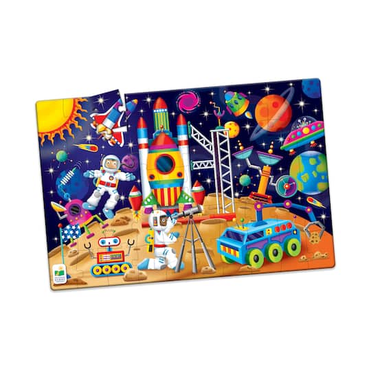 Jumbo Floor Puzzle - Out In Space: 50 Pcs